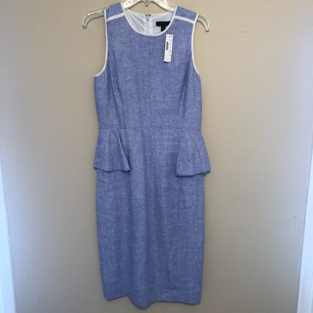 💕😍 JCREW PEPLUM DRESS!!